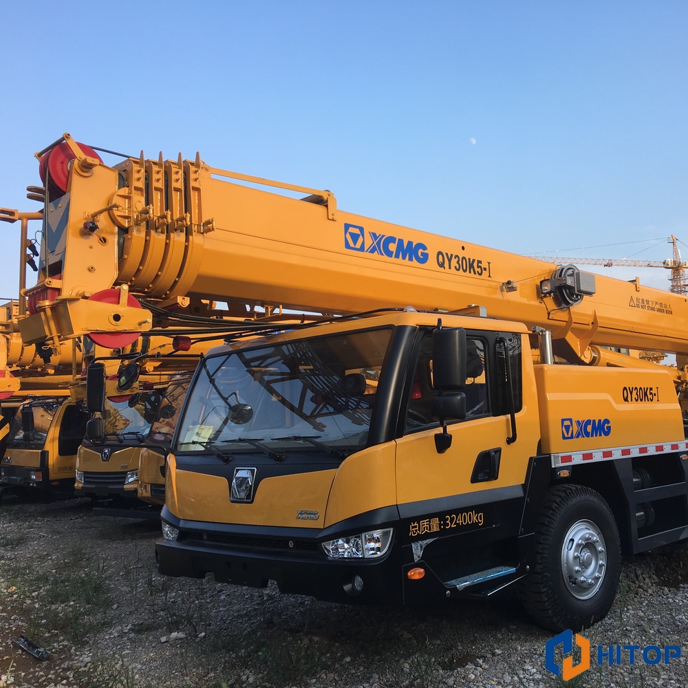 XCMG Mobile Crane QY30K5 I Truck Crane 30 Tons HITOP MACHINERY