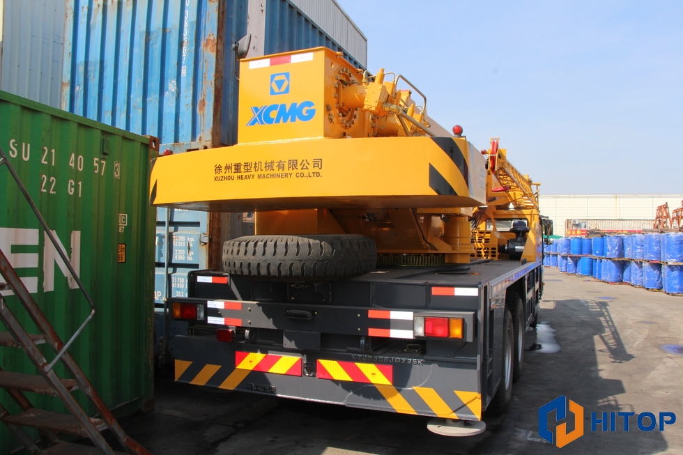 Xcmg Tons Mobile Crane Qy K I Truck Crane Exported Hitop Machinery